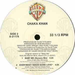Chaka Khan - Baby Me