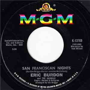 Eric Burdon And The Animals - San Franciscan Nights