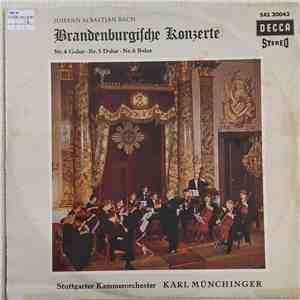 Johann Sebastian Bach  - Stuttgarter Kammerorchester, Karl Münchinger - Bra ...
