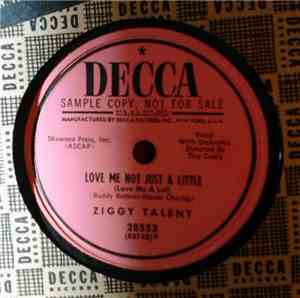 Ziggy Talent - I'm Wired For Lovin' / Love Me Not Just A Little