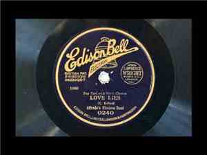 Alfredo's Electron Band - Love Lies / The Dance Of The Blue Danube