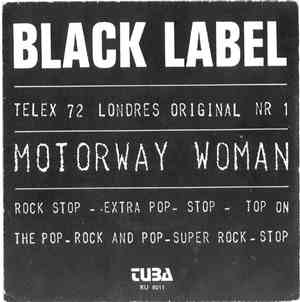 Black Label  - Motorway Woman