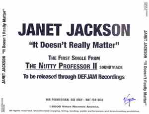 Janet Jackson - It Doesn't Really Matter