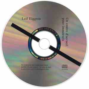 Leif Elggren - Un Centre D'Accueil Pour Immortels