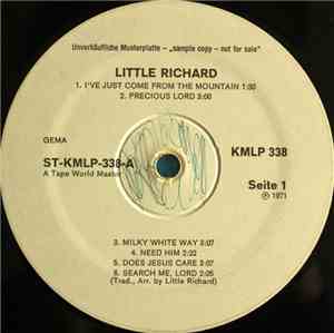 Little Richard - Little Richard Sings Spirituals
