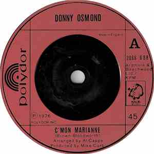 Donny Osmond - C'Mon Marianne