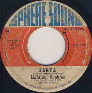 Lightnin' Hopkins - Santa / Black Mare Trot