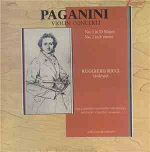 Paganini, Ruggiero Ricci, The London Symphony Orchestra, Anthony Collins  - ...
