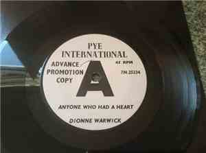 Dionne Warwick - Anyone Who Had A Heart