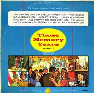 Various - Those Memory Years Volume 1