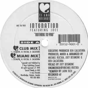 Intonation  Featuring Joee - Nothing To You