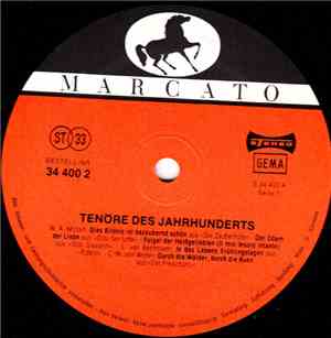 Various - Tenöre Des Jahrhunderts