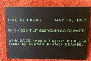 Galaxie 500 - Official Galaxie 500 Bootleg Cassingle