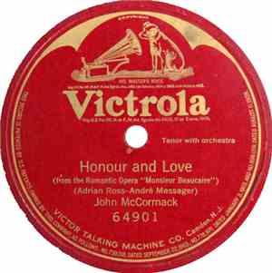 John McCormack - Honour And Love