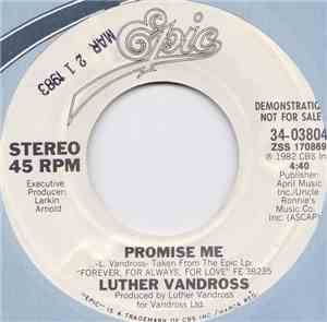 Luther Vandross - Promise Me