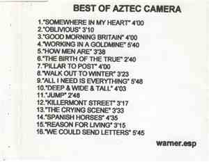 Aztec Camera - The Best Of Aztec Camera