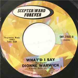 Dionne Warwick - This Little Light / What'd I Say