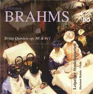 Johannes Brahms - Leipziger Streichquartett, Hartmut Rohde - String Quintet ...