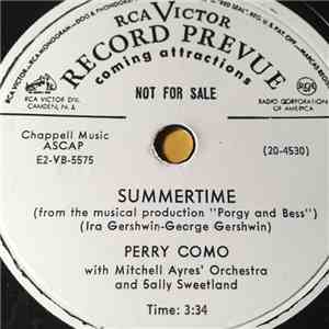 Perry Como - Summertime / While We're Young