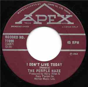 The Purple Haze  - I Don't Live Today