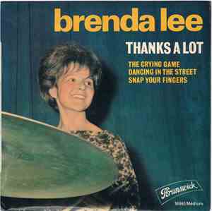 Brenda Lee - Thanks A Lot