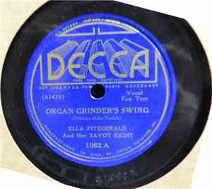 Ella Fitzgerald And Her Savoy Eight - Organ Grinder's Swing / Shine