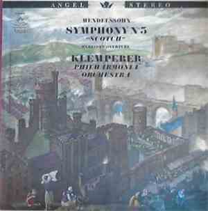 Philharmonia Orchestra - Mendelssohn Symphony No. 3 