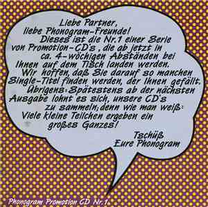 Various - Phonogram Promotion CD Nr. 1