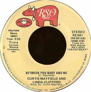 Curtis Mayfield And Linda Clifford - Between You Baby And Me