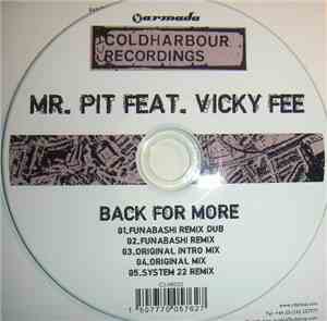 Mr. Pit Feat. Vicky Fee - Back For More
