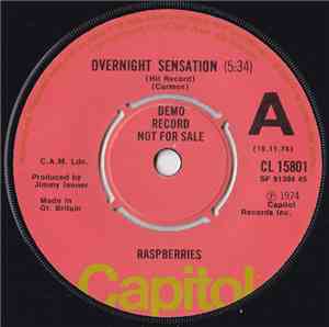 Raspberries - Overnight Sensation (Hit Record)