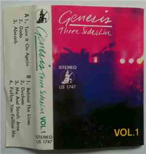 Genesis - Three Sides Live Vol. 1