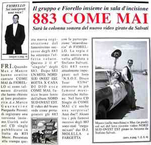 883 Feat. Fiorello - Come Mai