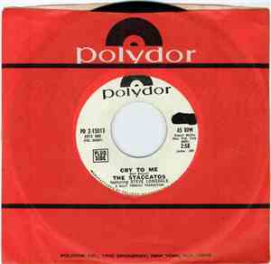 The Staccatos Featuring Steve Lonsdale - Cry To Me / I Shall Be Released