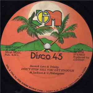 Derrick Laro & Trinity / Joe Gibbs & The Professionals - Don't Stop Till Y ...