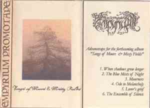 Empyrium - Songs Of Moors & Misty Fields