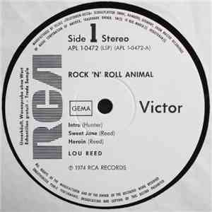 Lou Reed - Rock N Roll Animal