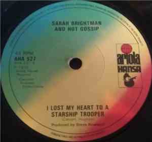 Sarah Brightman And Hot Gossip - I Lost My Heart To A Starship Trooper