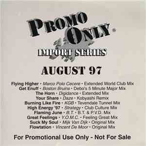 Various - Promo Only Import Club: August 1997