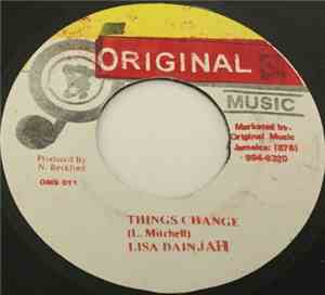 Lisa Dainjah - Things Change