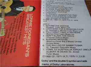 Lonnie Donegan - Greatest Hits