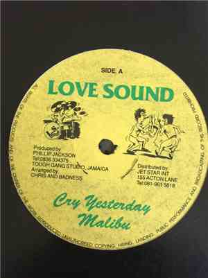Love Sound - Cry Yesterday