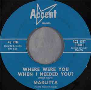 Marlitta - Where Were You When I Needed You?