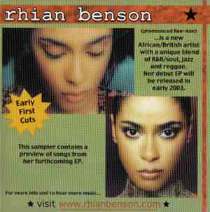 Rhian Benson - Sampler