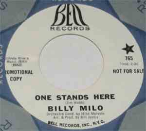 Billy Milo - One Stands Here / Karma (The Story Of Life In Three Parts)
