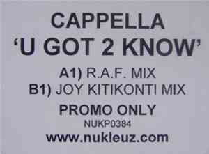 Cappella - U Got 2 Know