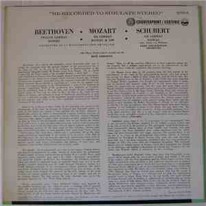 Ludwig van Beethoven, Franz Schubert, Wolfgang Amadeus Mozart, René Leibowi ...