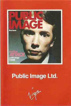 Public Image Ltd - Public Image (First Issue)