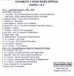 Various - Novamute 2 Hour Radio Special Parts 1,2,3,4