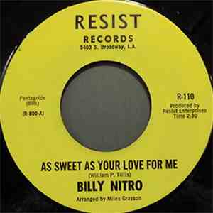 Billy Nitro - As Sweet As Your Love For Me / Mystic Lover
